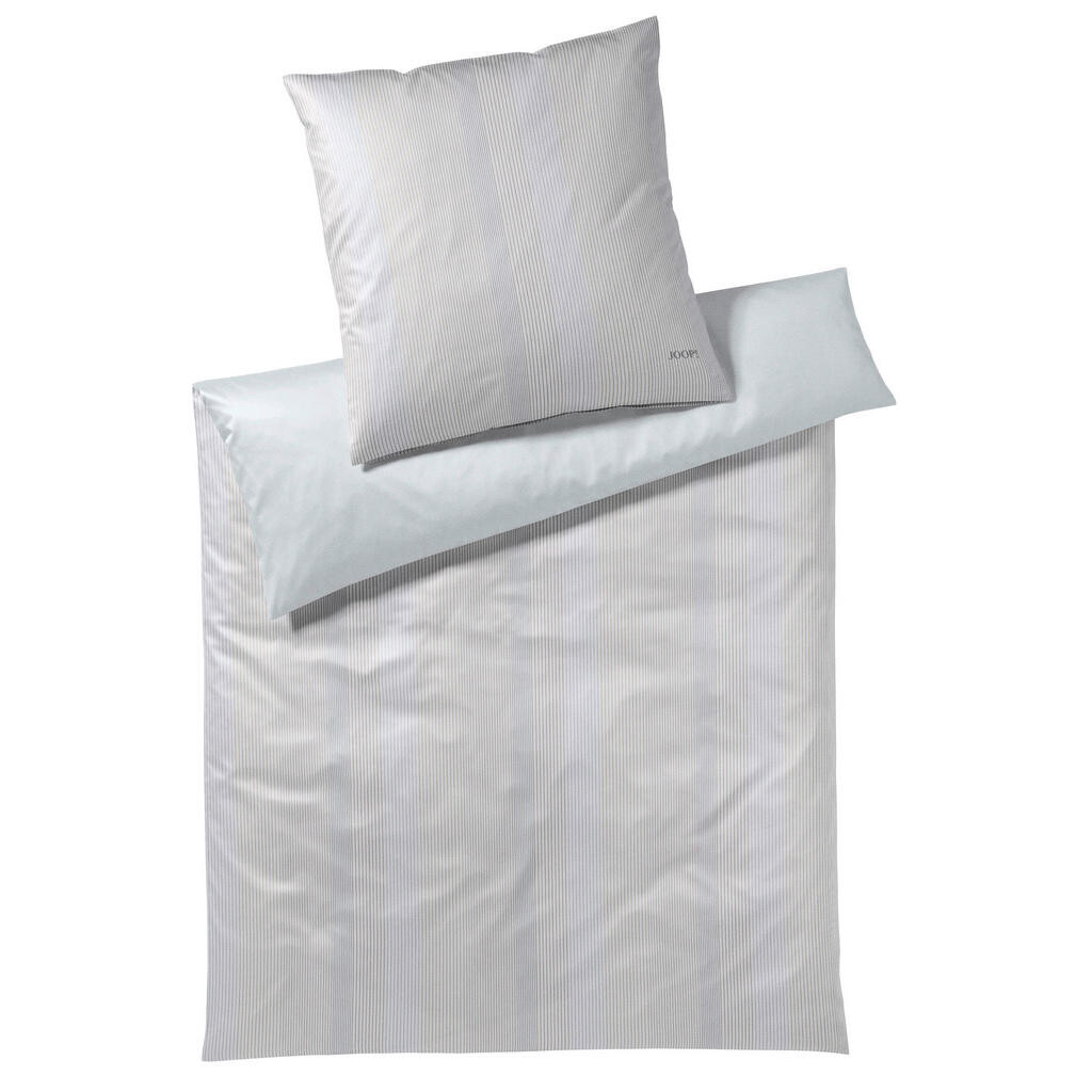 Joop! POVLEČENÍ, makosatén, barvy stříbra, 155/220 cm