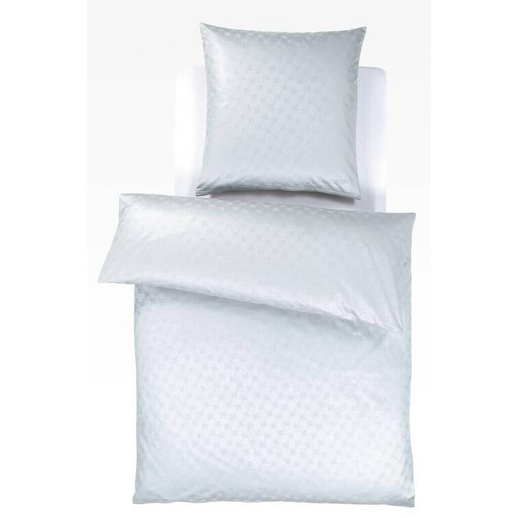 Joop! POVLEČENÍ, žakár, makosatén, barvy stříbra, světle šedá, 155/220 cm