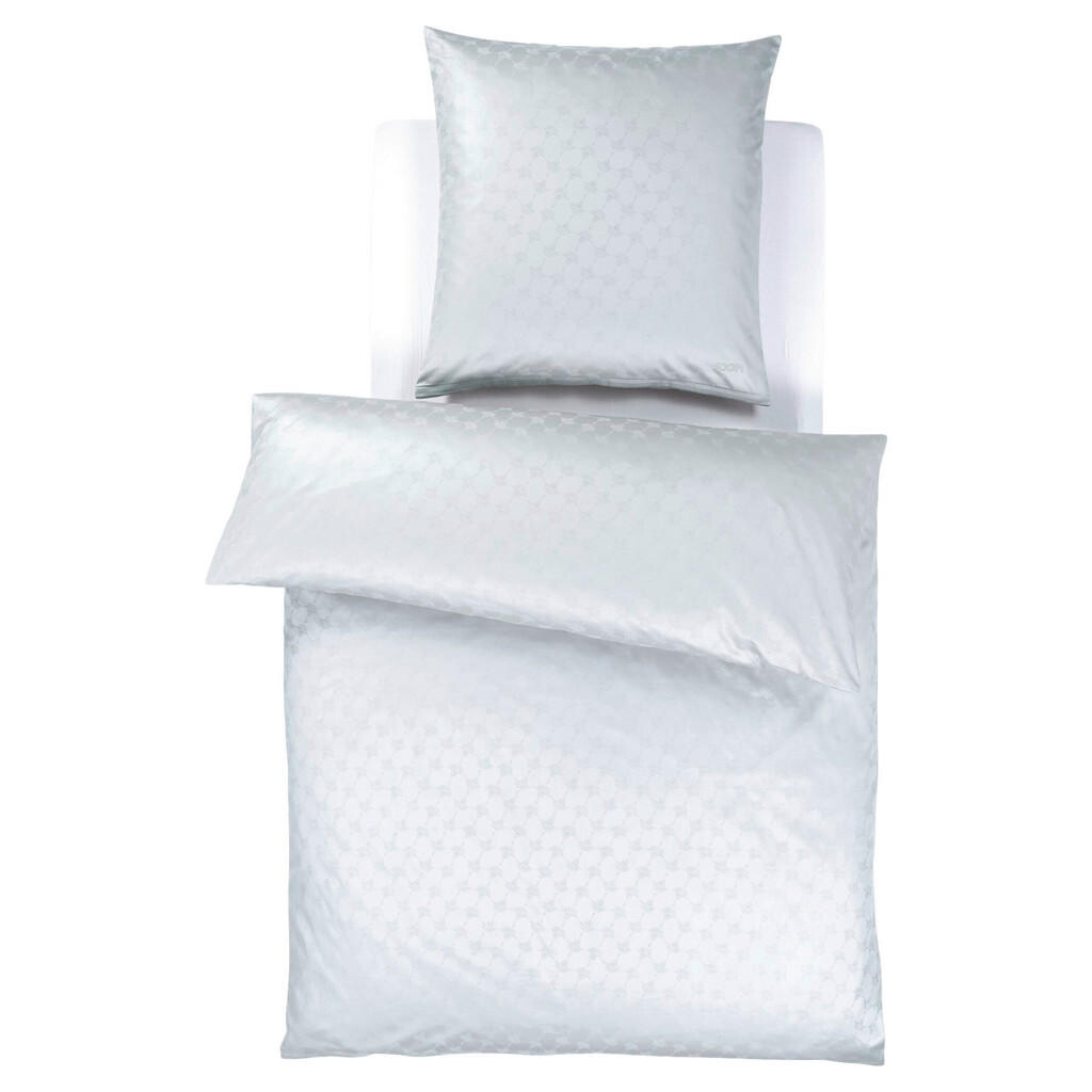 Joop! POVLEČENÍ, žakár, makosatén, barvy stříbra, světle šedá, 135/200 cm