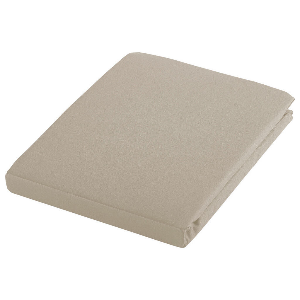 Bio:Vio ELASTICKÉ PROSTĚRADLO, žerzej, béžová, 150/200 cm