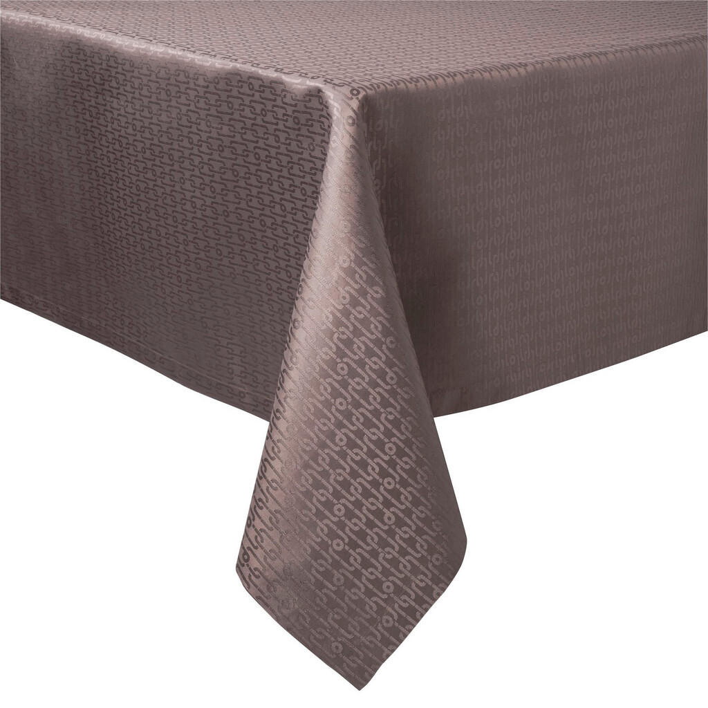 Joop! UBRUS, 140/230 cm, šedohnědá