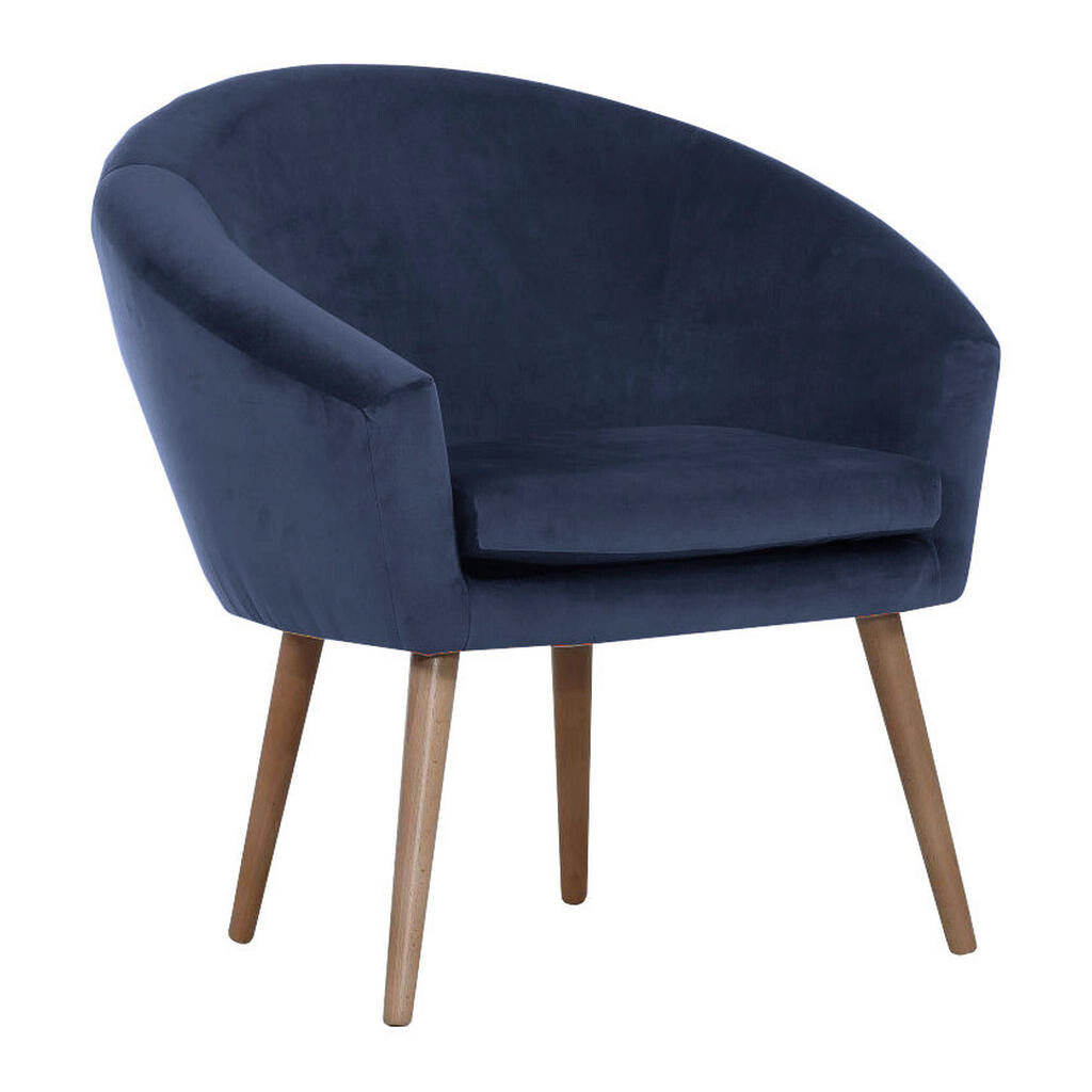 Carryhome KŘESLO, textil, tmavě modrá