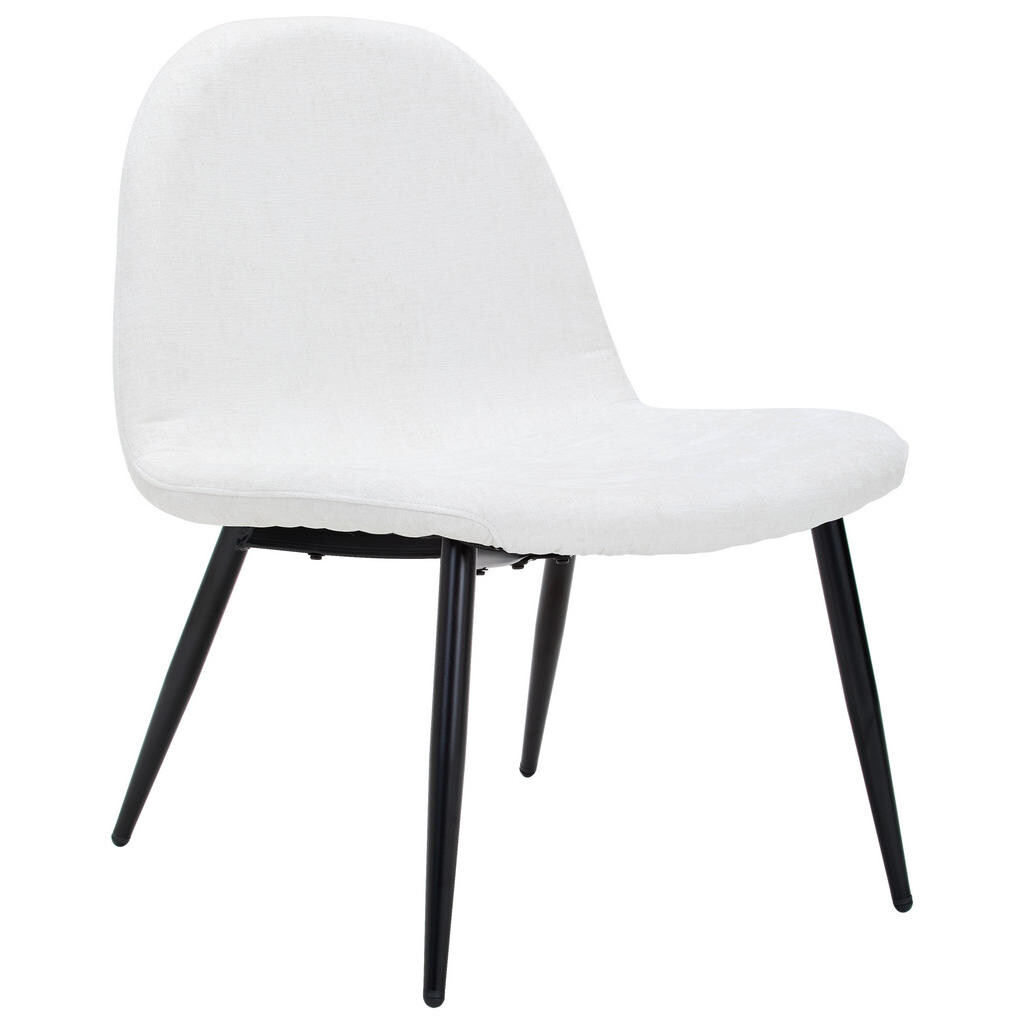 Livetastic KŘESLO, dřevo, kov, textil, černá, béžová