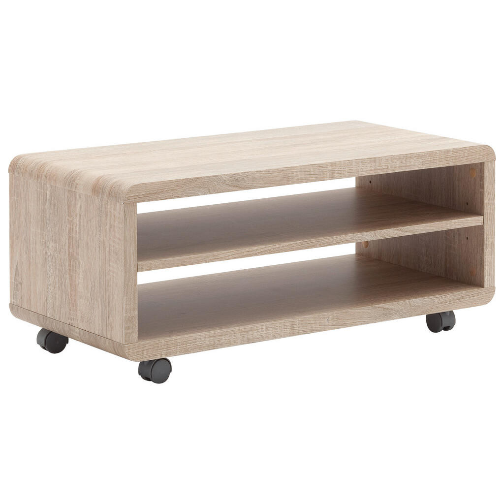 XXXL NÍZKÁ KOMODA, barvy dubu, 79/35/39 cm