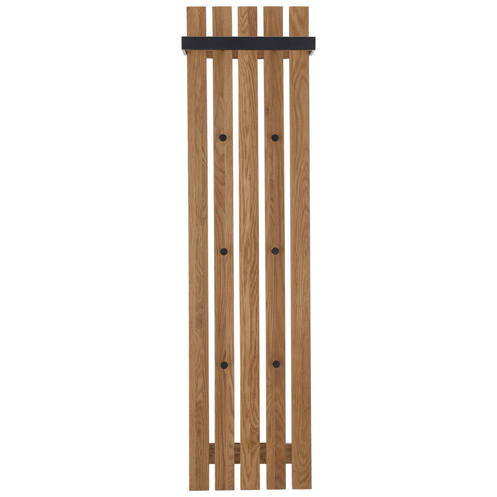 XXXL ŠATNÍ PANEL, přírodní barvy, černá, dub, 40/150/22 cm