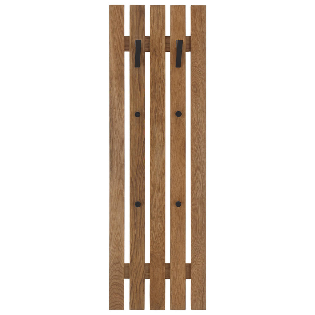 XXXL ŠATNÍ PANEL, přírodní barvy, černá, dub, 38/120/14 cm