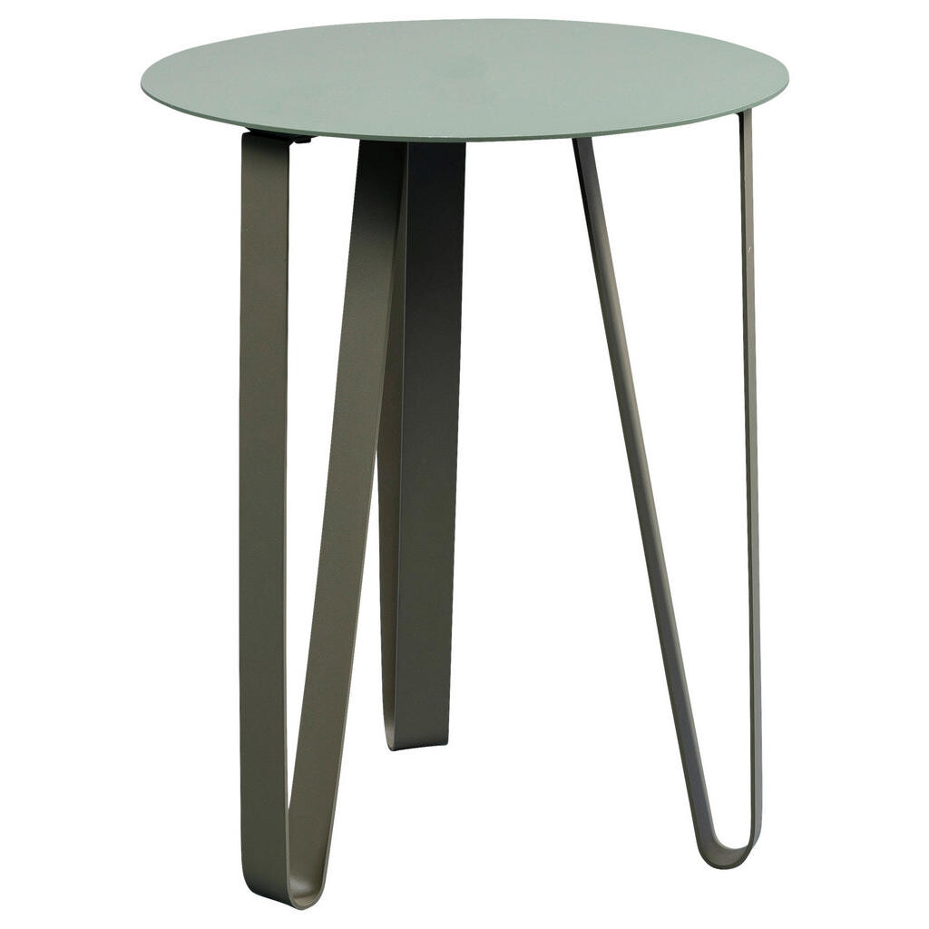 Xora KONFERENČNÍ STOLEK, zelená, kov, 40/40/50 cm