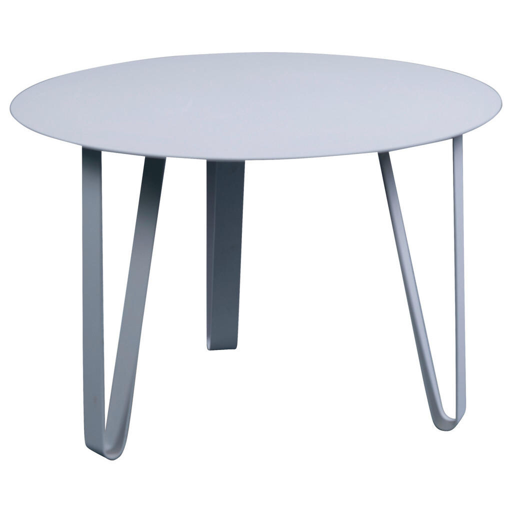 Xora KONFERENČNÍ STOLEK, šedá, kov, 60/60/40 cm