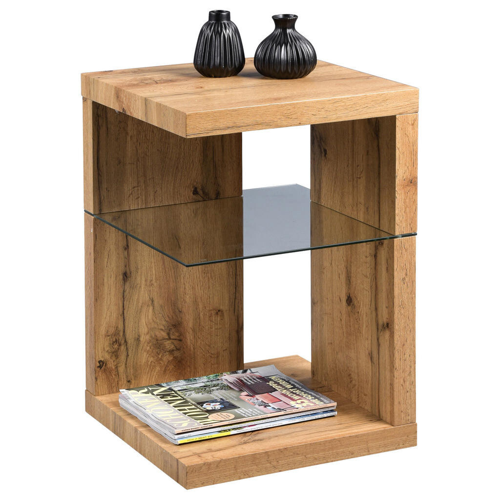 Xora ODKLÁDACÍ STOLEK, barvy dubu