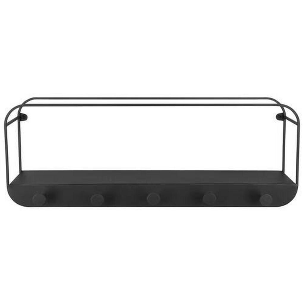 XXXL NÁSTĚNNÝ REGÁL, černá, 51/18/15 cm
