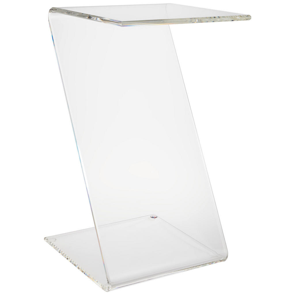 Xora ODKLÁDACÍ STOLEK, čiré, plast, 33/33/60 cm