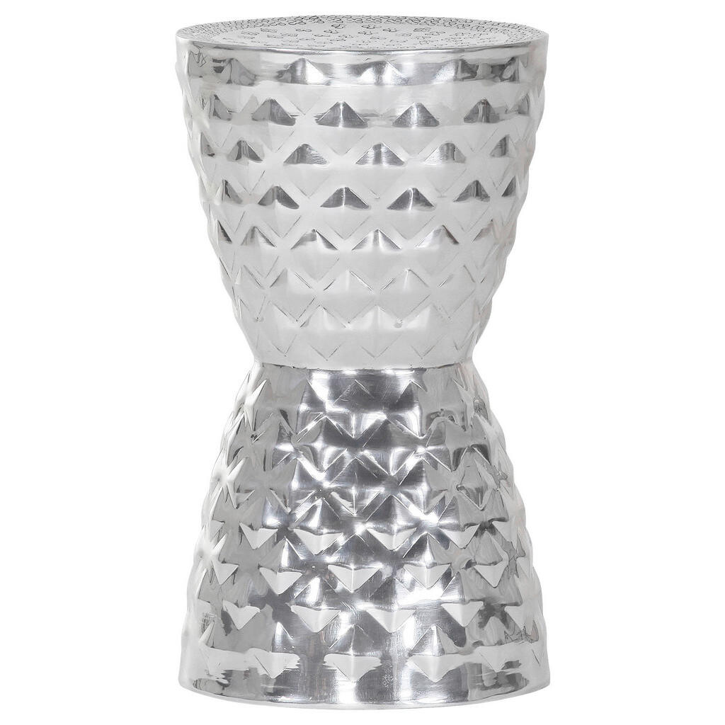 XXXL ODKLÁDACÍ STOLEK, barvy hliníku