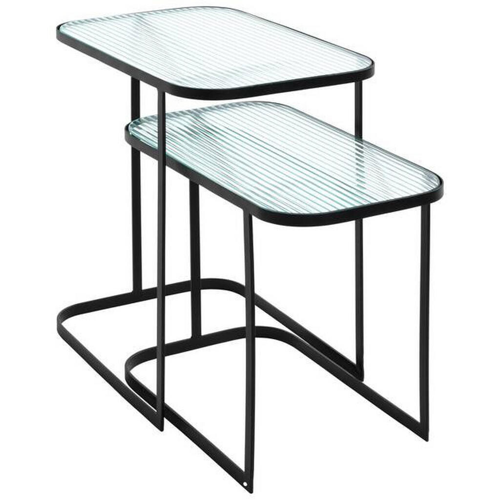 XXXL SADA STOLKŮ, černá