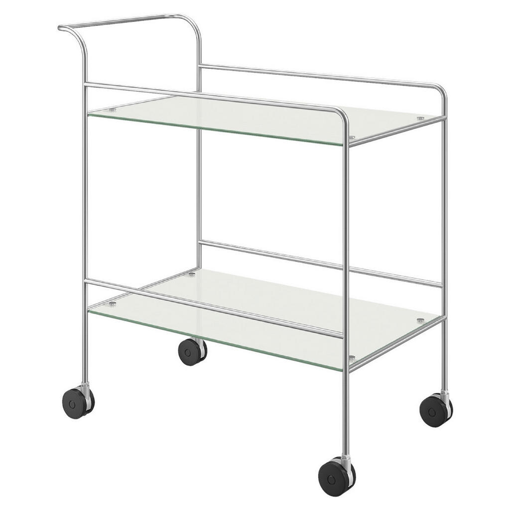 Zack SERVÍROVACÍ VOZÍK, barvy nerez oceli, 76/44/84 cm