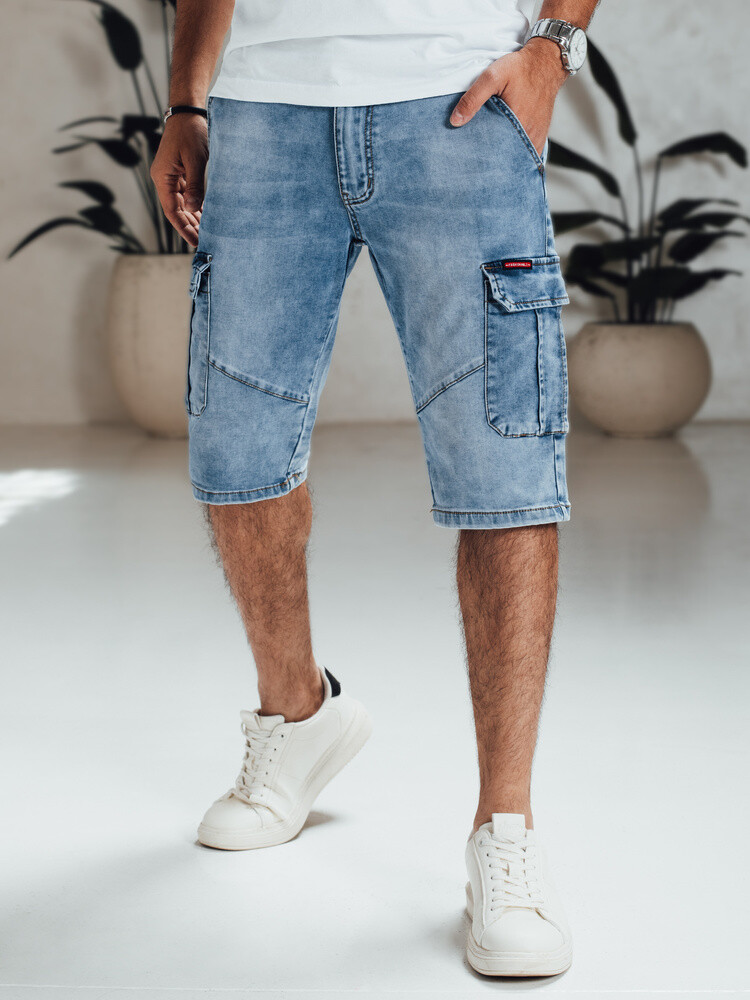 Spodenki męskie niebieskie Dstreet