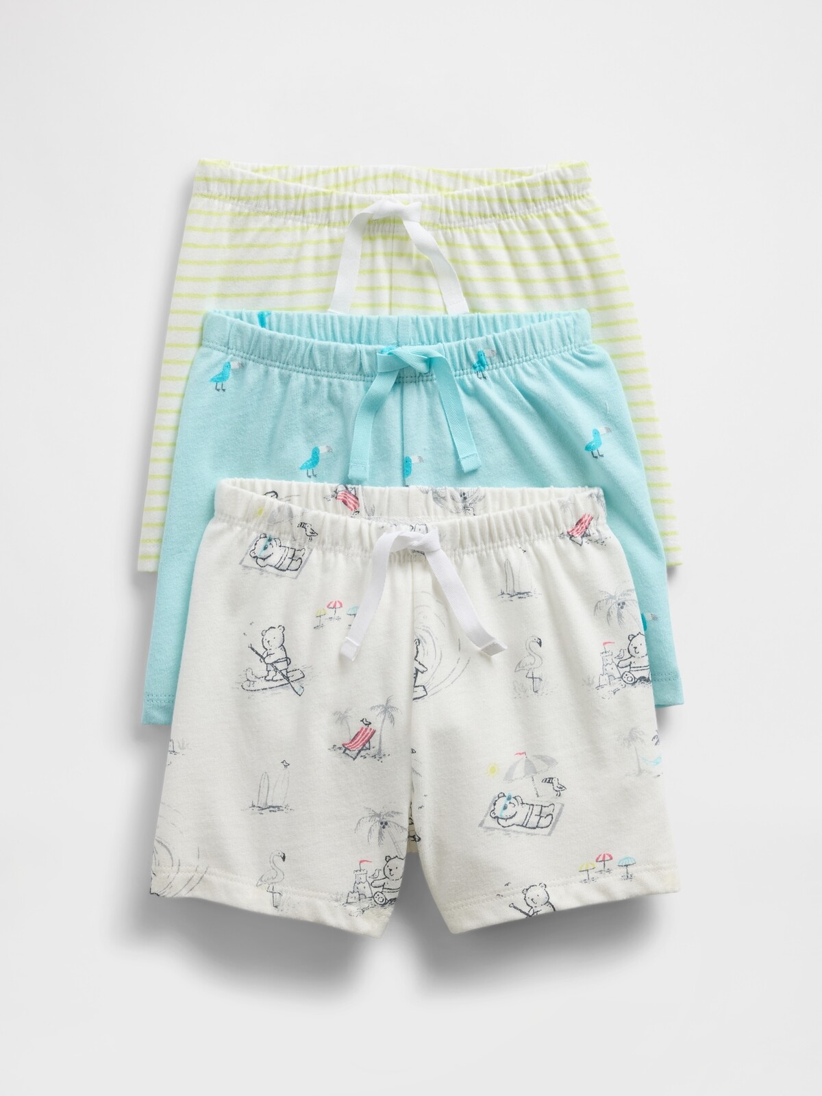 GAP Baby kraťasy, 3 kusy - Kluci