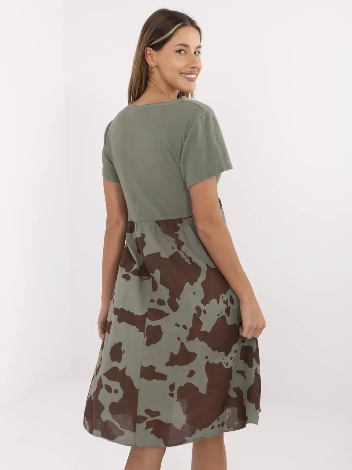 Dress-DHJ-SK-253701.80-khaki