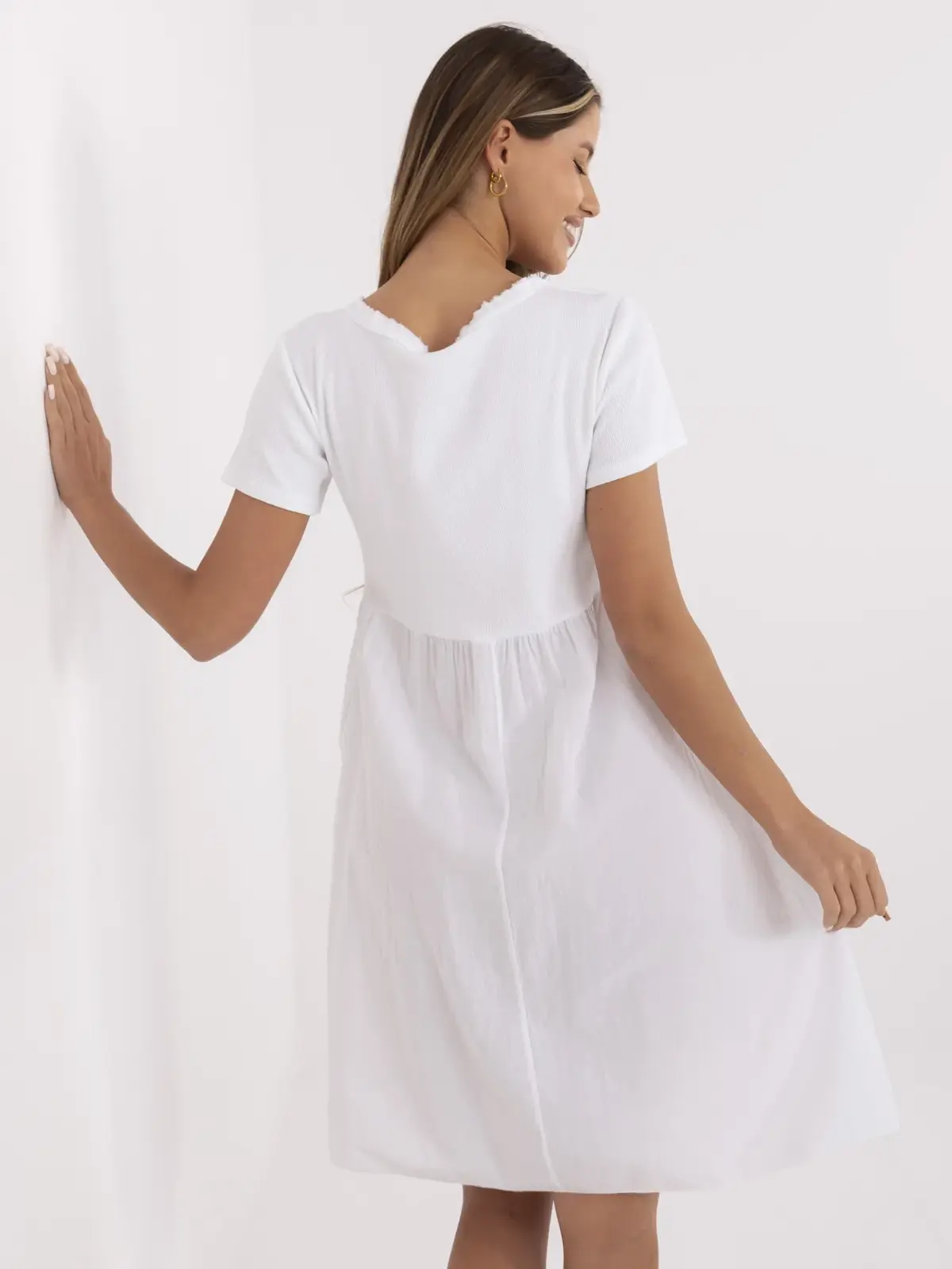 Dress-DHJ-SK-25370.85-white