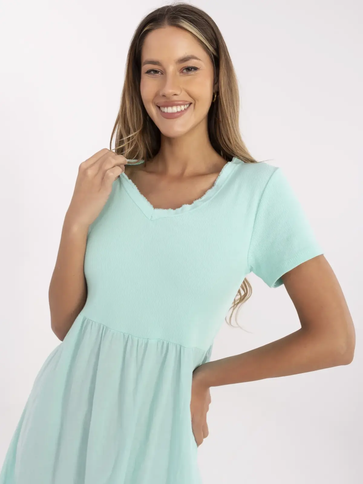 Dress-DHJ-SK-25370.85-mint