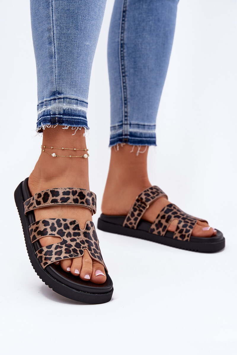 Dámské sandály na suchý zip Vinceza