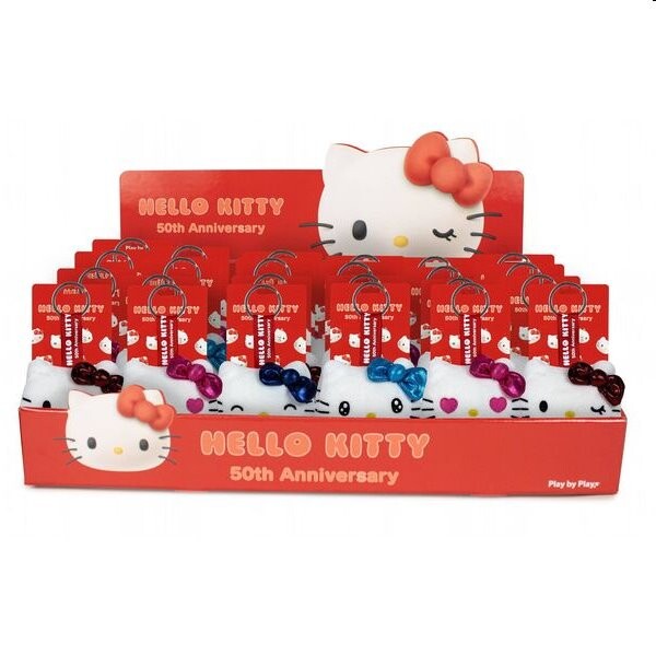 Hello Kitty assorted plush keychain 7 cm