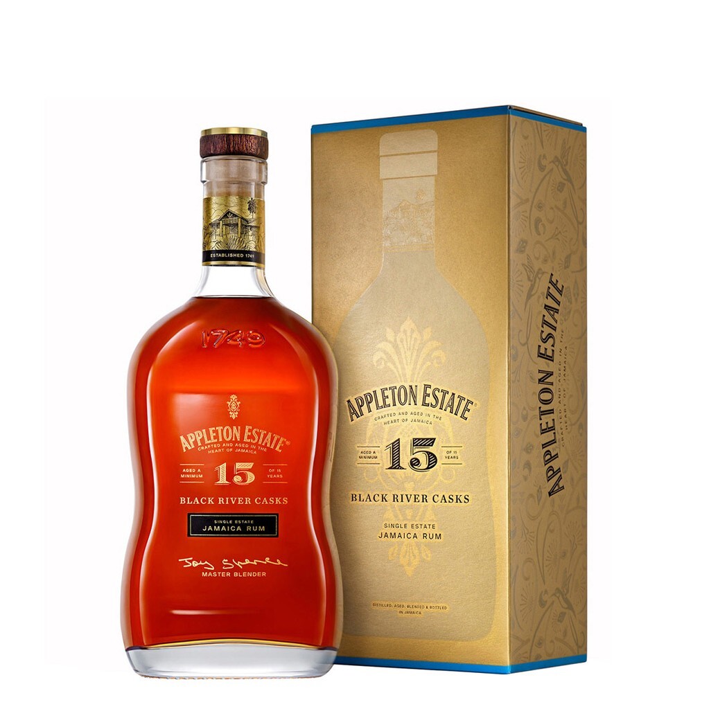 Appleton Estate 15 yo Black River Casks 43 %  0,75 l