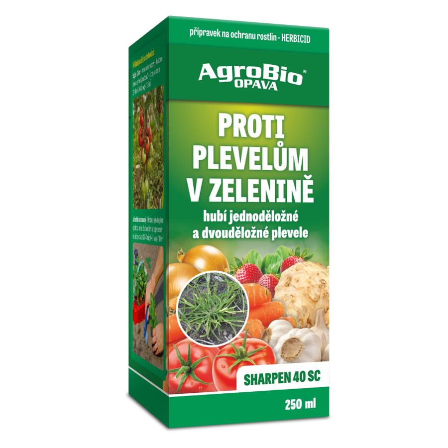 AgroBio PROTI plevelům v zelenině 250 ml (Sharpen 40 SC)