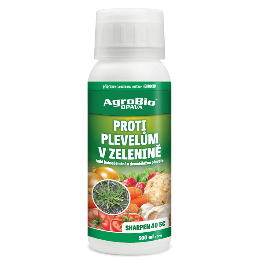 AgroBio PROTI plevelům v zelenině 500 ml (Sharpen 40 SC)