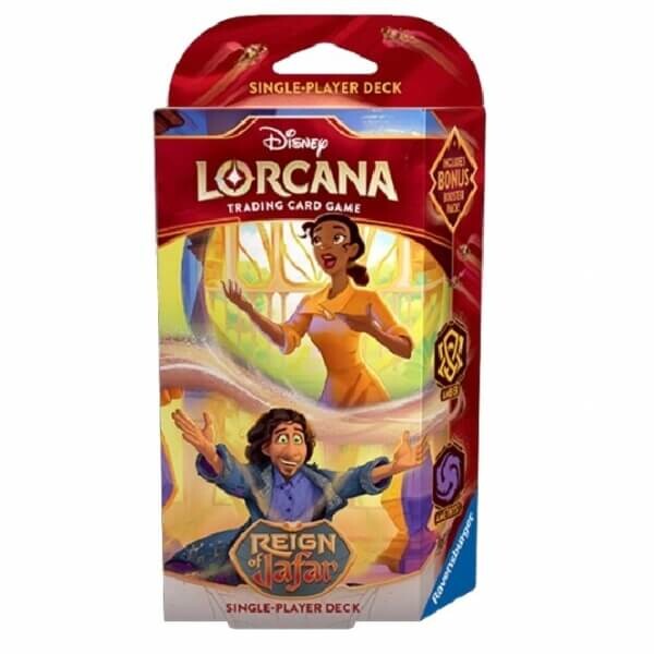 Disney Lorcana TCG: Reign of Jafar - Starter Deck - Mulan a Stiich (Amber a Amethyst)