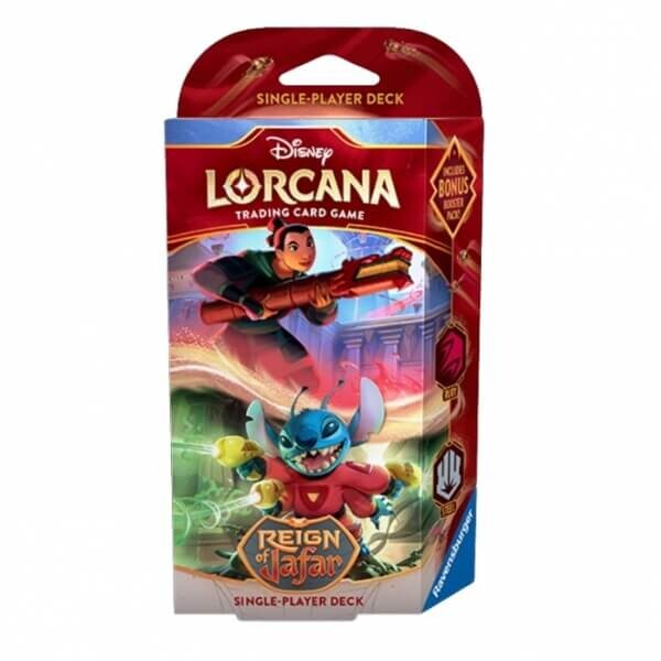 Disney Lorcana TCG: Reign of Jafar - Starter Deck - Tiana a Bruno (Ruby a Steel)