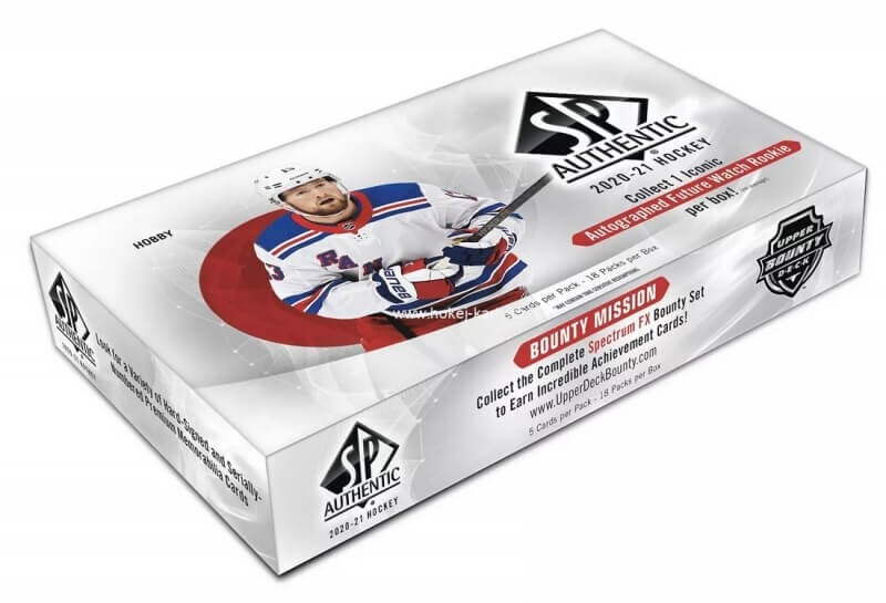 2020-21 Upper Deck SP Authentic Hobby Box