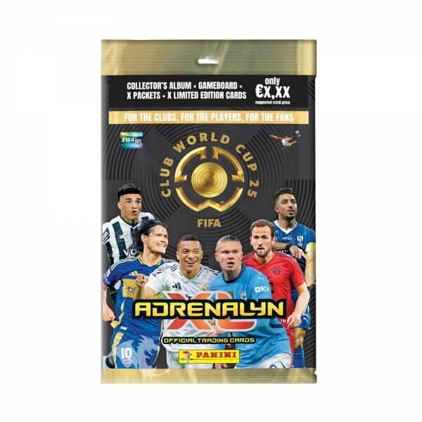 Fotbalové karty FIFA Club World Cup 2025 ADRENALYN Starter set
