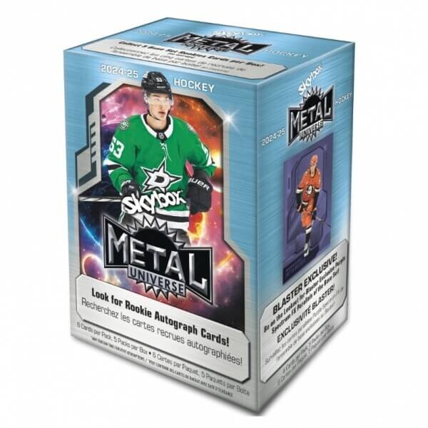 2024-2025 NHL UD Skybox Metal Universe Hockey Blaster Box