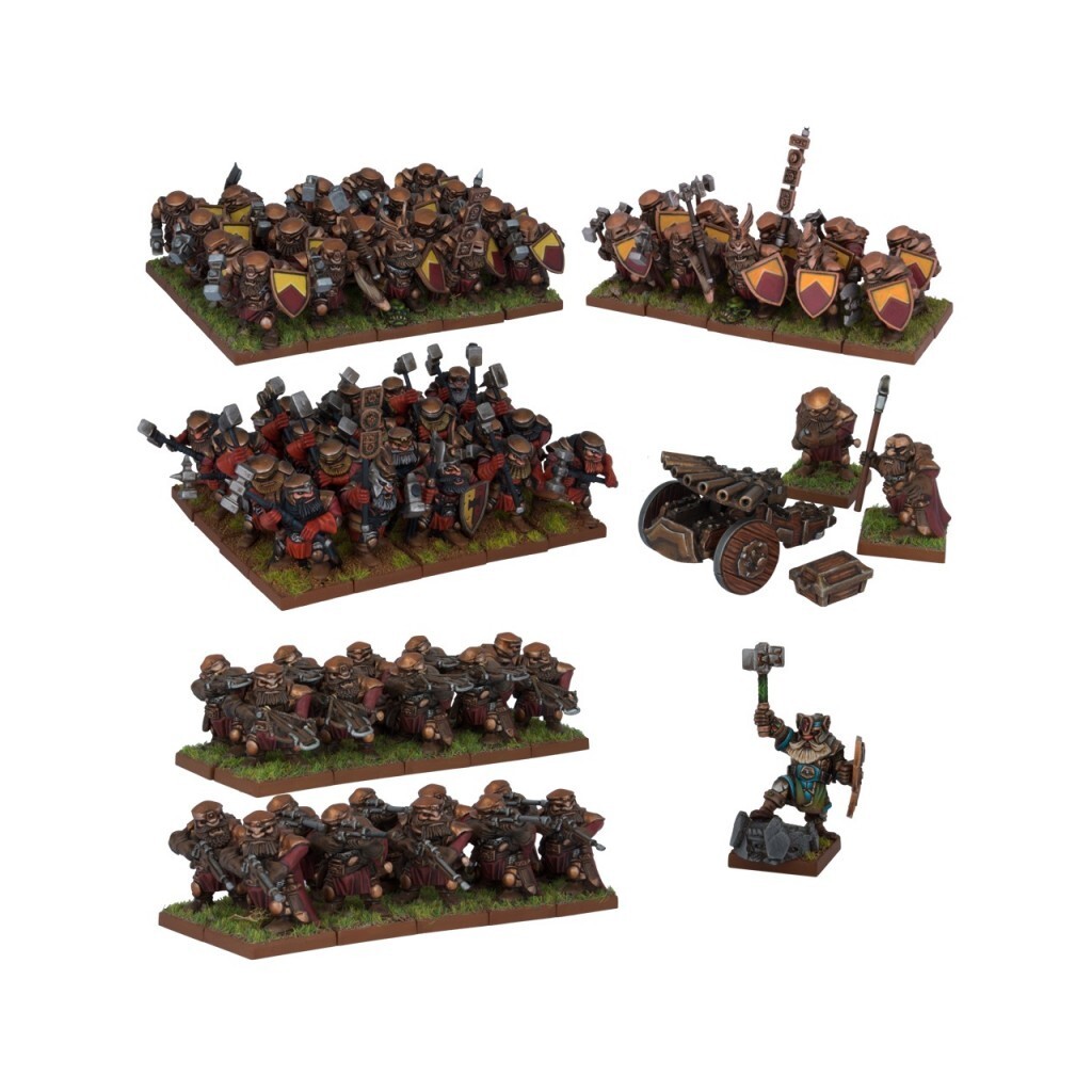 Mantic Games KoW Dwarf Army EN