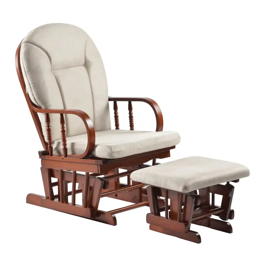 Tempo Kondela Houpací křeslo s podnoží TALMAN, ořech