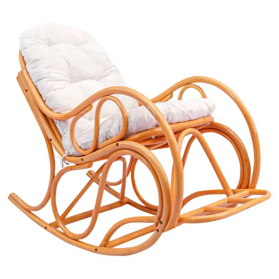 Tempo Kondela Houpací křeslo AGATON, medová