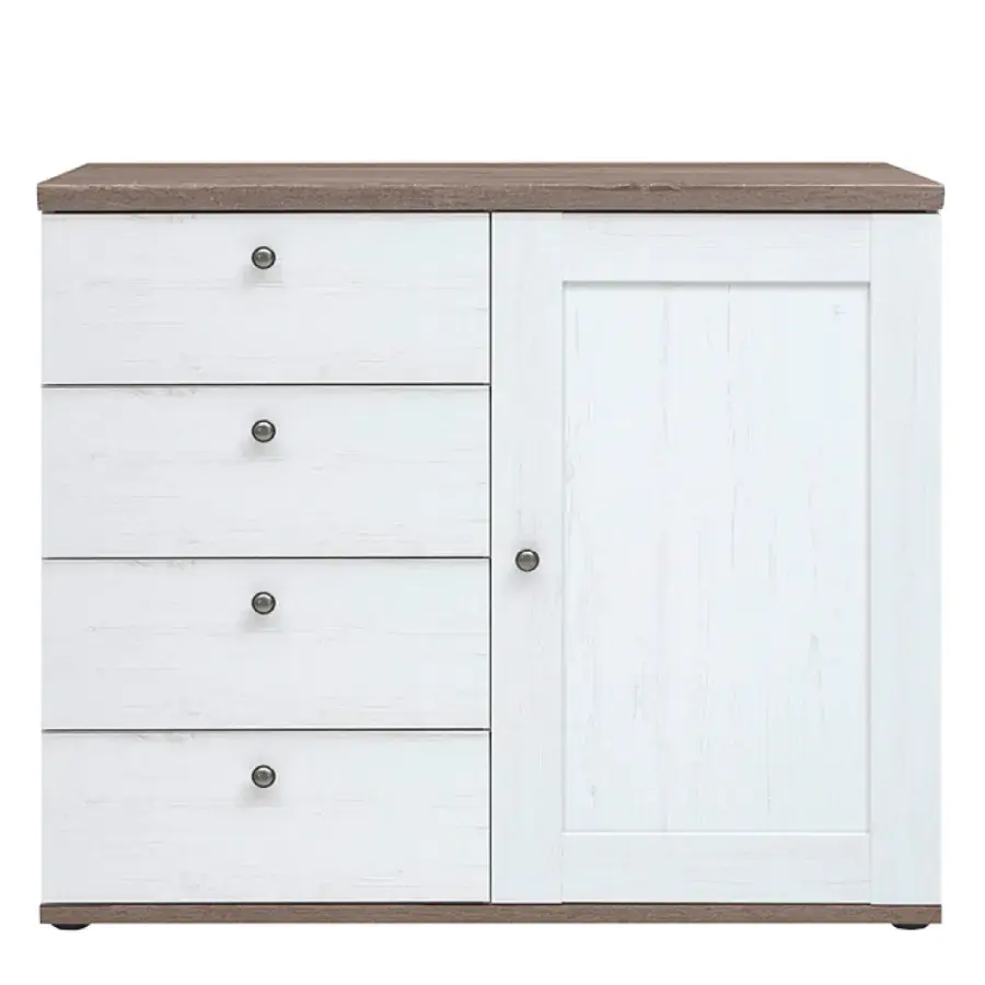 Tempo Kondela Komoda TEINA KOM4S1D, borovice canyon