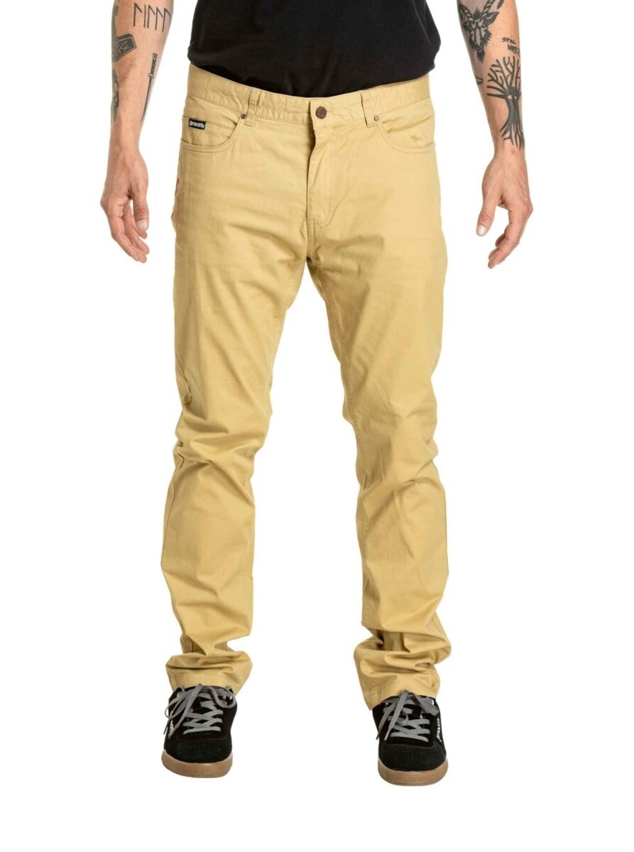 Pánské kalhoty meatfly sagvan 2.0 žlutá 32