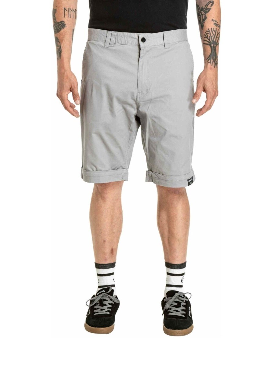 Pánské kraťasy meatfly anthrax 2.0 šedá 32