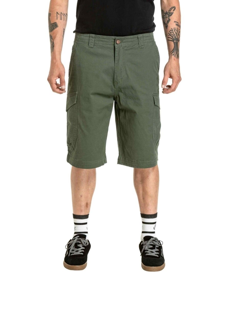 Pánské kraťasy meatfly icon 2.0 zelená 32