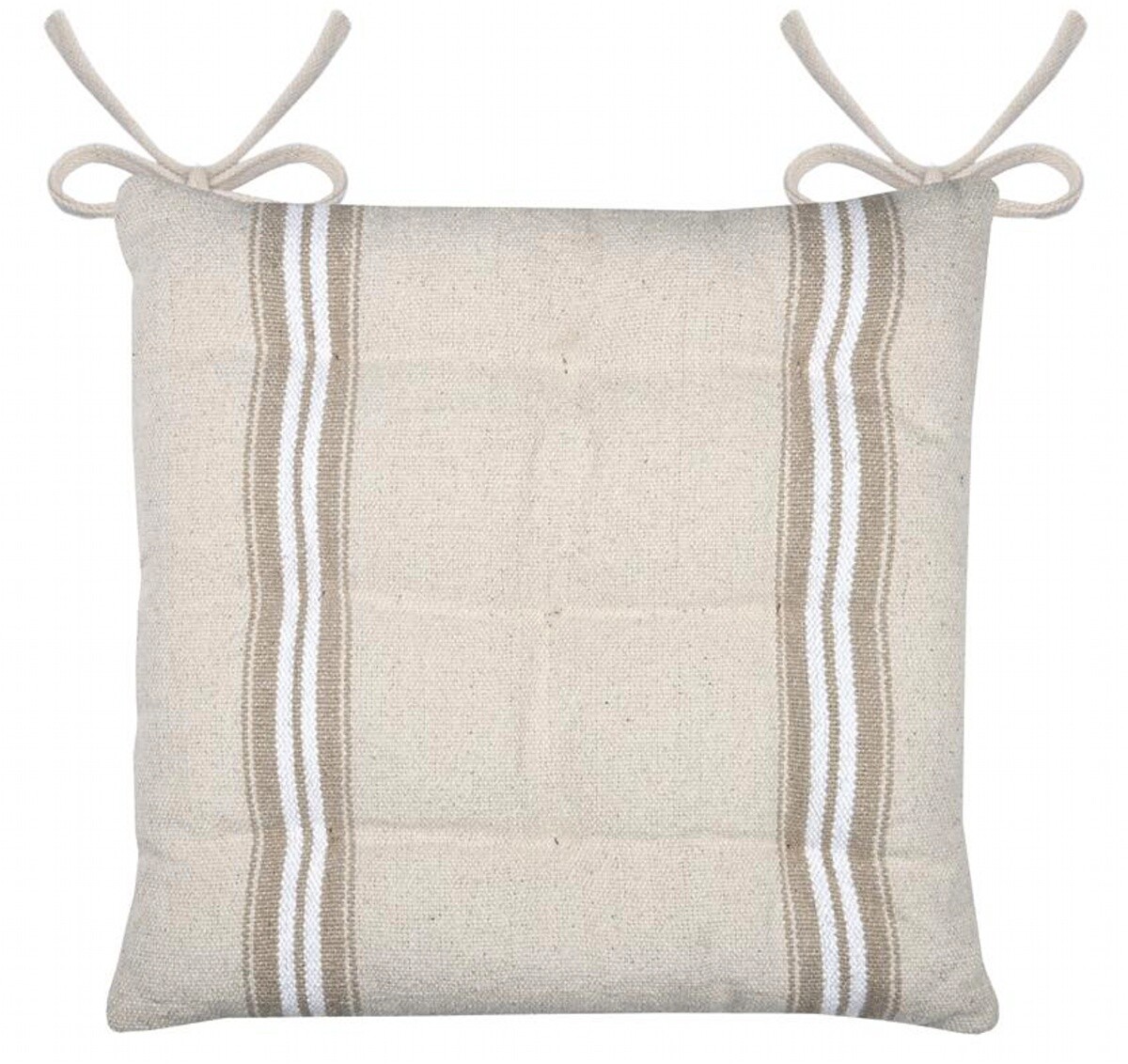 Podsedák na židli MONTAUBAU IV. béžová 40x40x6 cm France