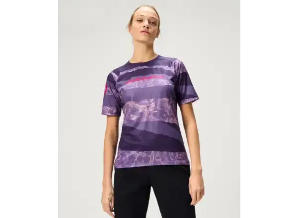 Endura LTD Parchwork dámský dres krátký rukáv Bramble vel. M