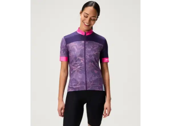 Endura FS260 Floral dámský dres krátký rukáv Bramble vel. L