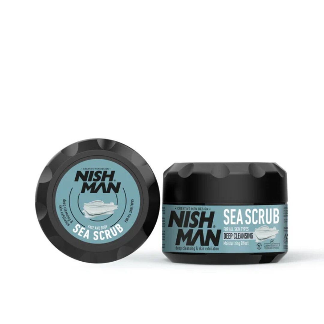 Nishman Sea Scrub Deep Cleansing - hloubkově čistící peeling, 300 ml