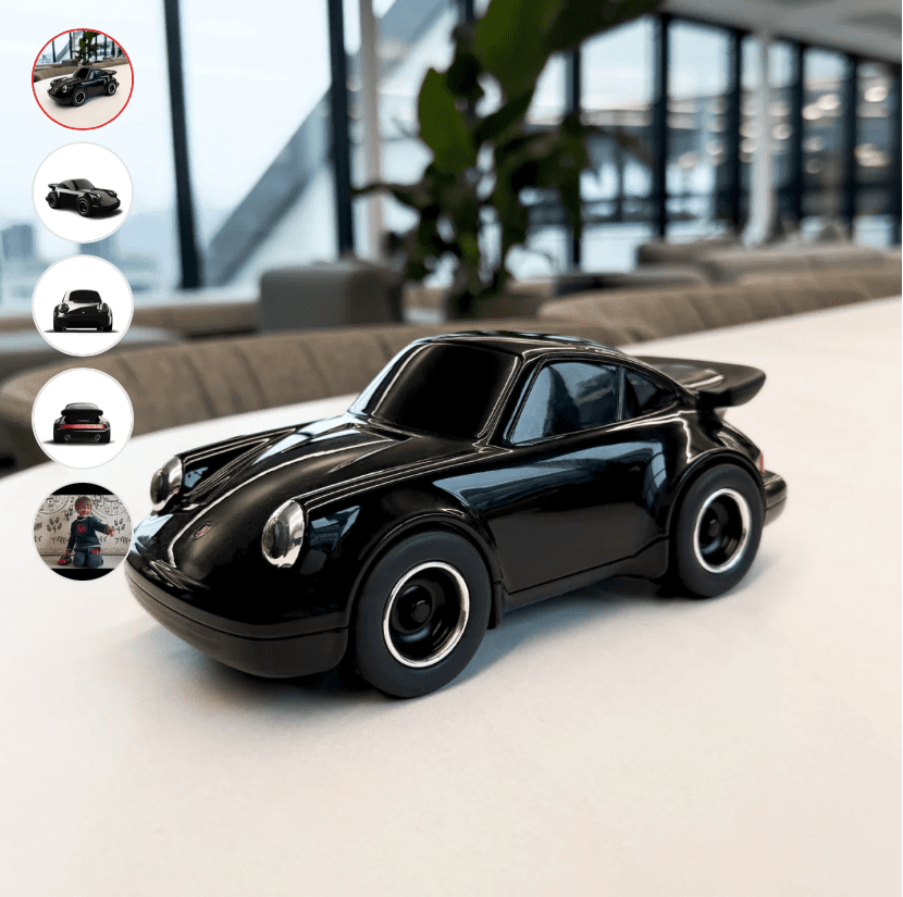 Baghera Závodní auto Porsche 911 BLACK