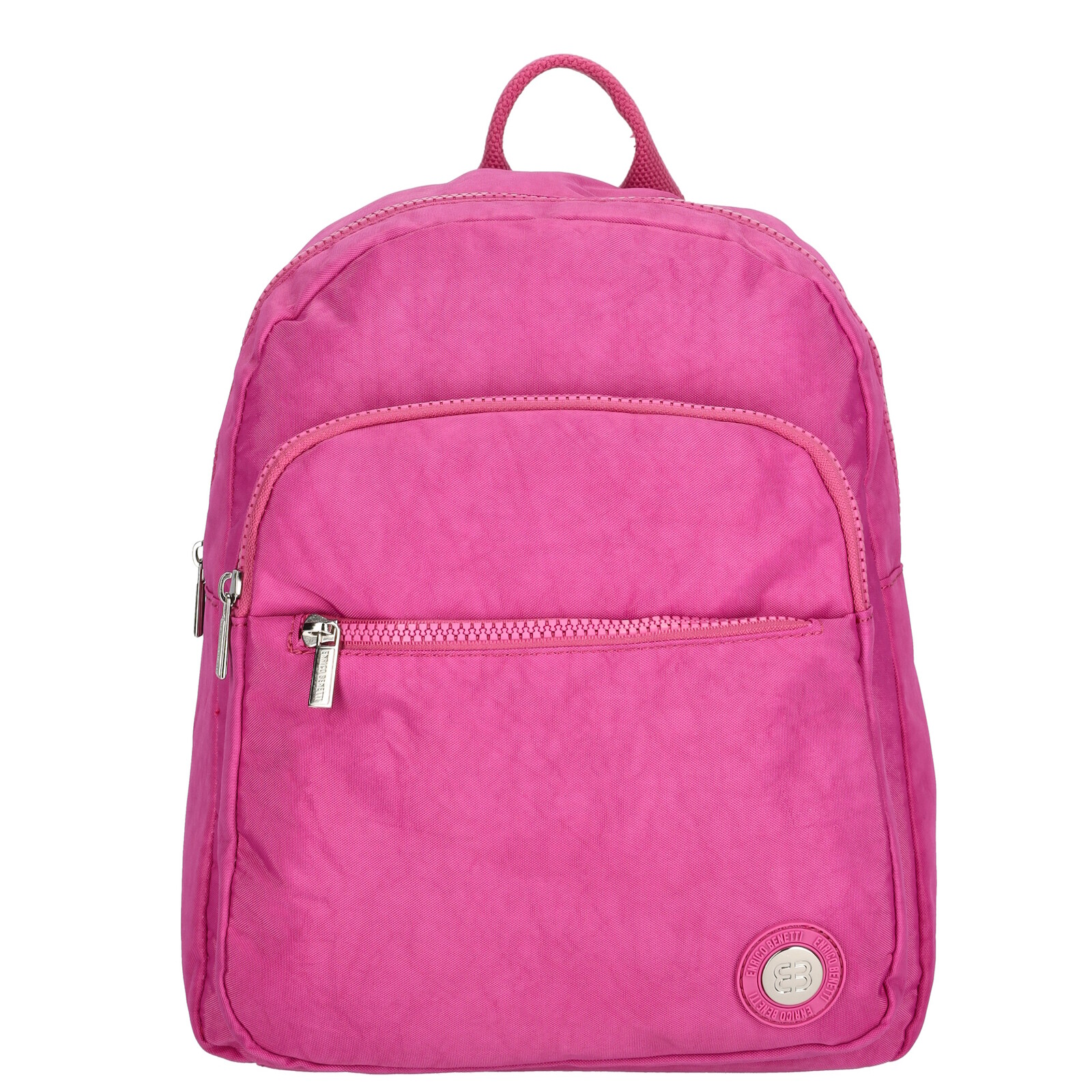 Dámský městský batoh Crinkle Enrico Benetti 8 L - fuchsiový