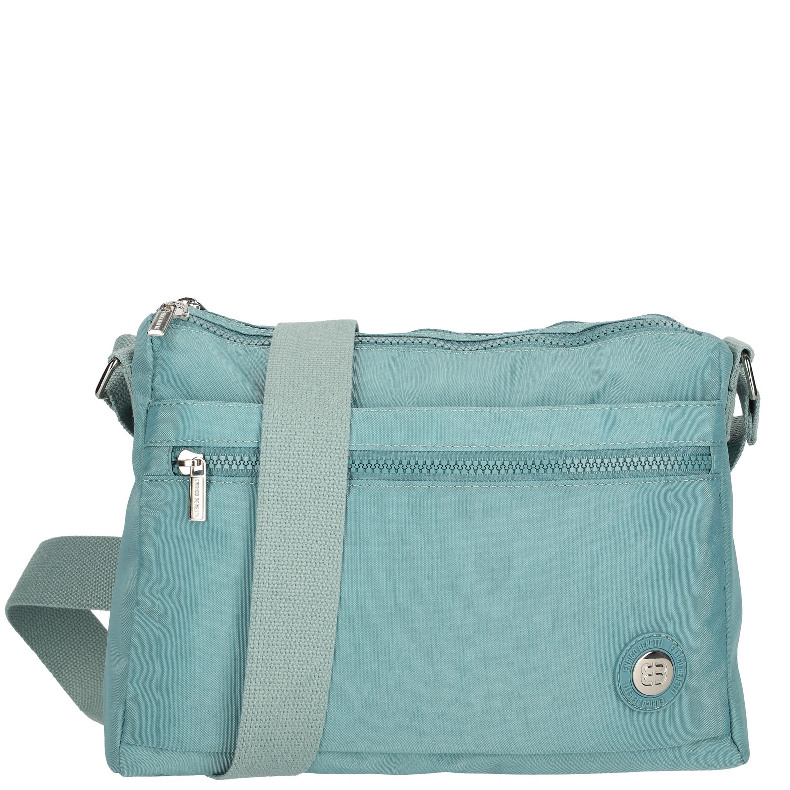 Dámská crossbody kabelka Square Enrico Benetti - tyrkysová