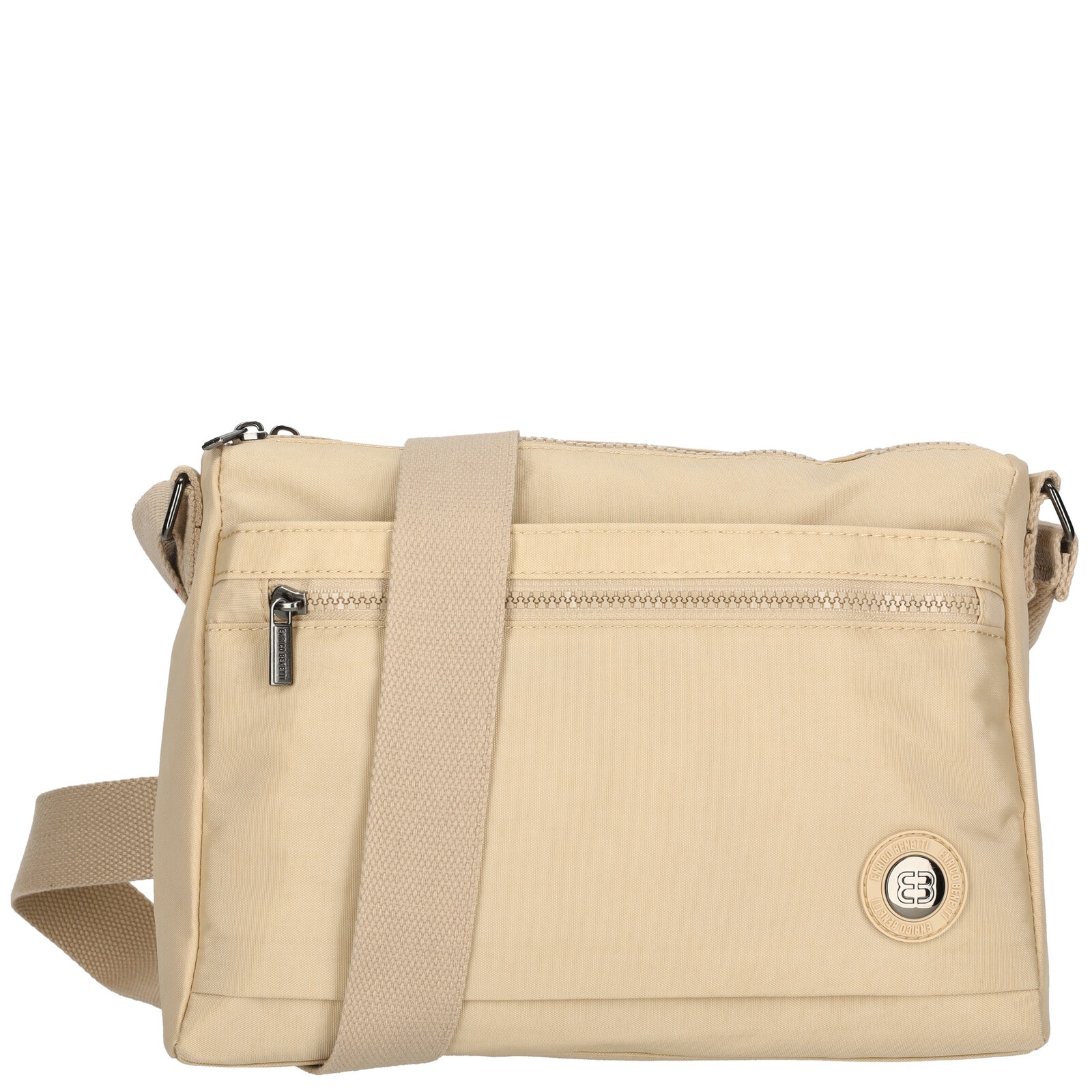 Dámská crossbody kabelka Square Enrico Benetti - béžová