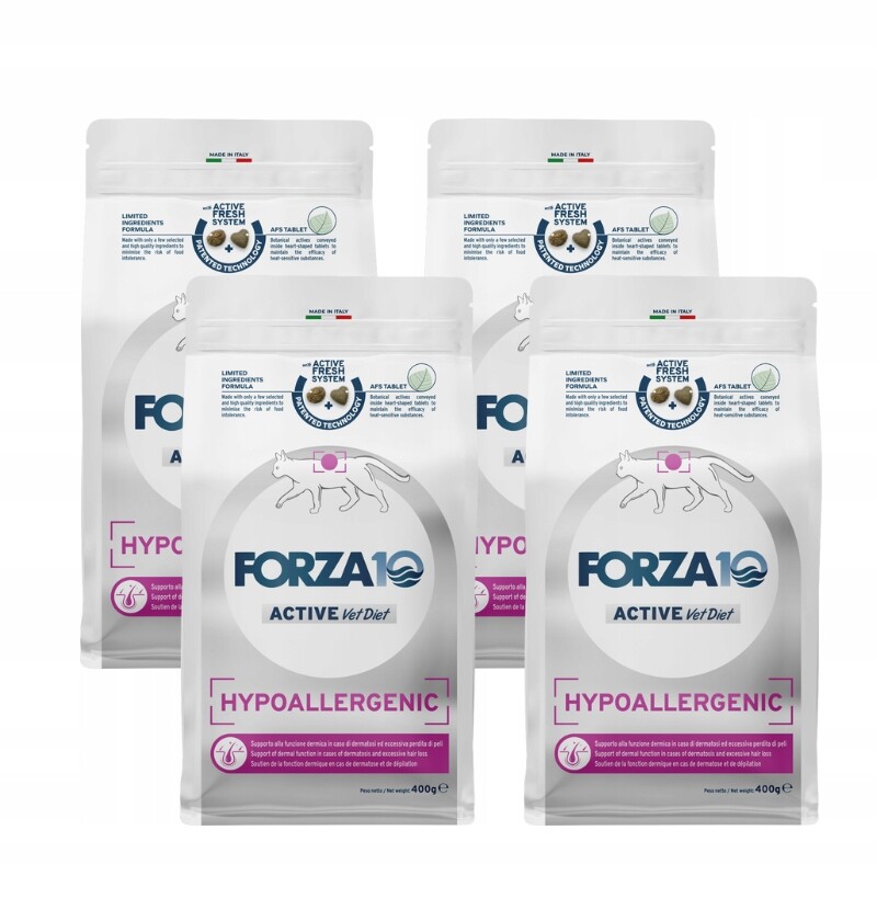 Forza 10 Active Line - Hypoallergenic s rybou - 2,4 kg (6 x 400 g)
