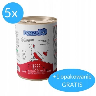 Forza10 Maintenance hovězí a quinoa - 12 x 400 g